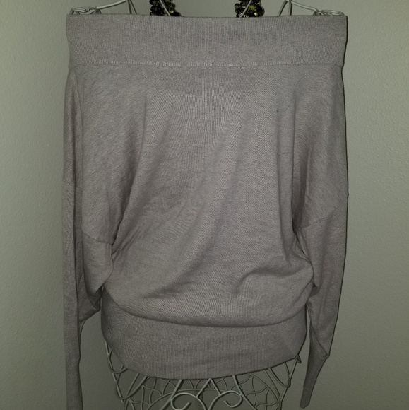 Express Off Shoulder Sweater - Picture 3 of 3